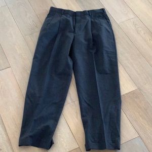 Wool grey dress pants